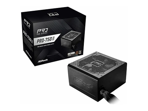 Asrock 90-UXR075-BNUAA2 - Power Supply PRO-750B 80PLUS Bronze Cert
