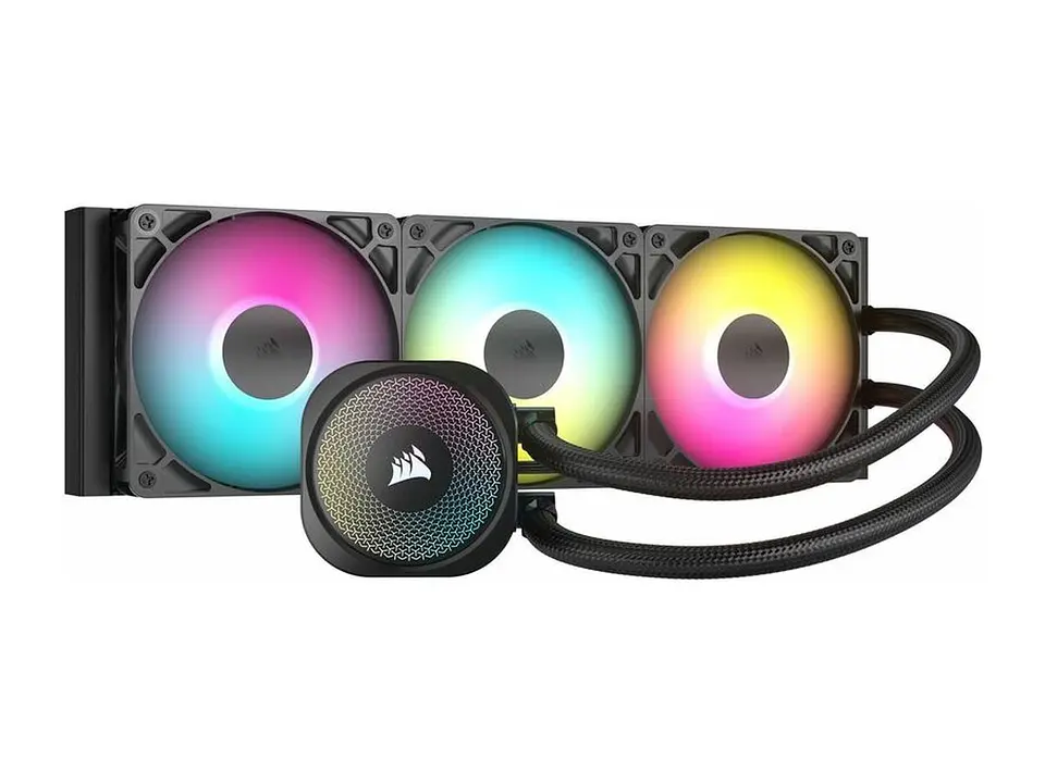 Corsair CW-9060093-WW - NAUTILUS 360 ARGB Liquid CPU Cooler 360m 1
