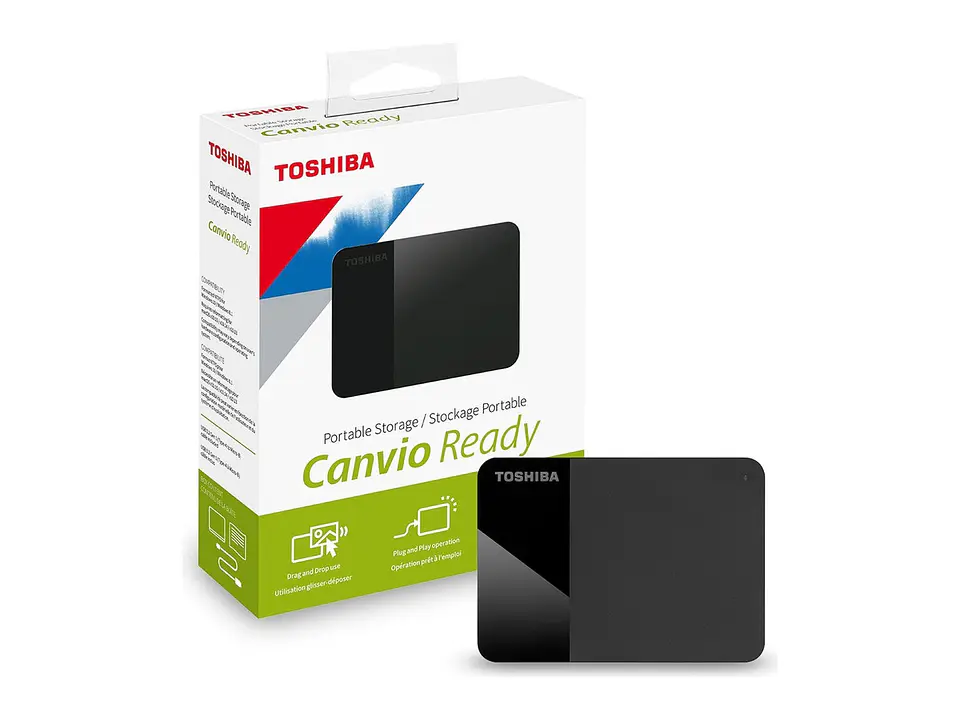 Toshiba HDTP340XK3CA - 4TB Canvio Ready USB 3.0 Black 1