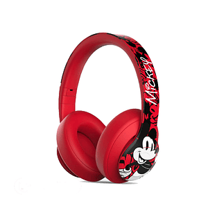Audifonos  Earphones Bluetooth Disney® Mickey Rojo