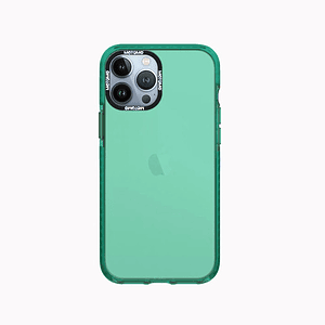 Carcasa Clear Color VERDE Iphone 13PRO