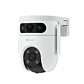Ezviz H9c Dual 3k, Camara De Seguridad Wifi Doble Lente 5mp Color Blanco - Miniatura 2