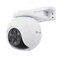 Cámara IP Ptz Para Exteriores Ezviz H80f Con Triple Lente Color Blanco - Miniatura 1