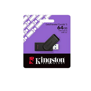 MEMORIA USB KINGSTON 64GB EXODIA S USB 3.2