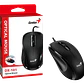 MOUSE GENIUS DX-101 OPTICO USB NEGRO  - Miniatura 1