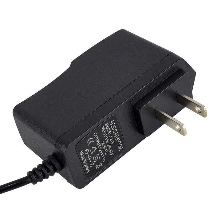 ADAPTADOR CCTV 12V 1A 2