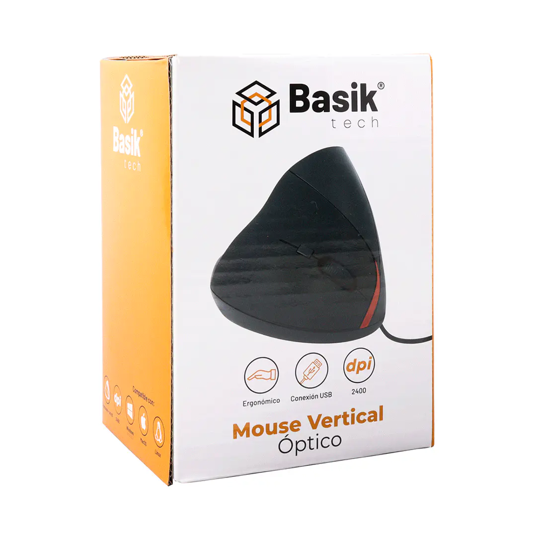 Mouse Vertical Alambrico Bsk 5