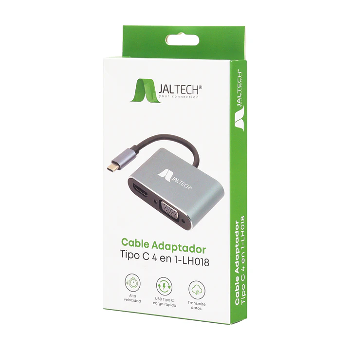 CABLE ADAPTADOR TIPO C 4 EN 1 2
