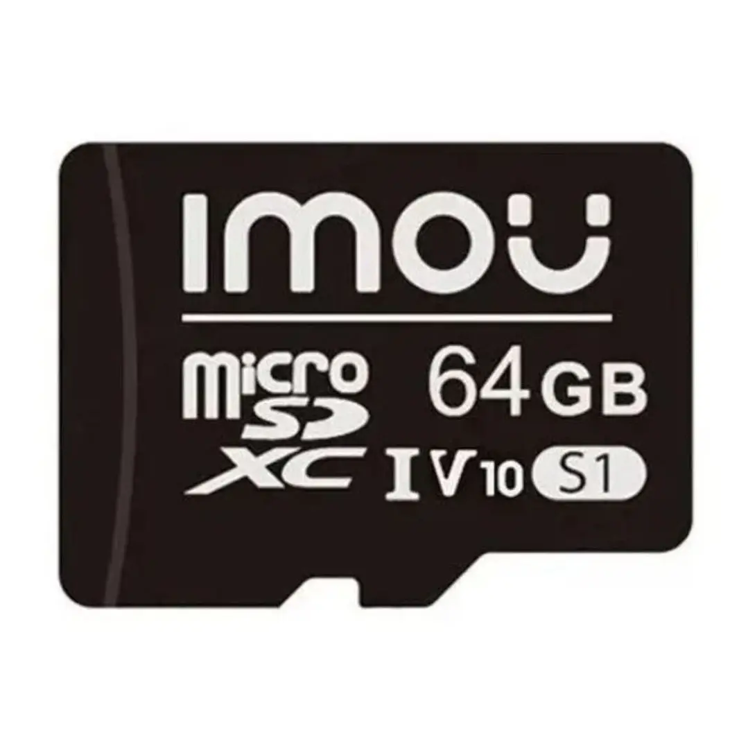 MICROSD IMOU 64GB CLASE 10 U3 V30 ALTA VELOCIDAD ST2-64-S1 3