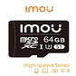 MICROSD IMOU 64GB CLASE 10 U3 V30 ALTA VELOCIDAD ST2-64-S1 - Miniatura 2