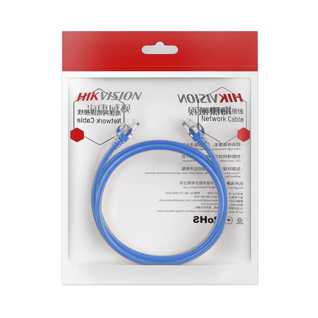 PATCH CORD / 2 METROS / CAT 6 / COLOR AZUL / CAT6 U/UTP (UTP) 1