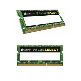 MEMORIA RAM CORSAIR DDR3 VALUE SELECT SODIMM 1600 MHZ