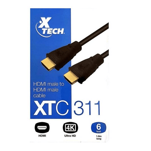 CABLE XTECH HDMI XTC 311 1.8M