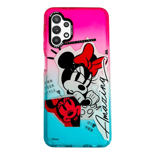 CARCASA DE DISNEY CLEAR IMPACT PARA SAMSUNG A12 4