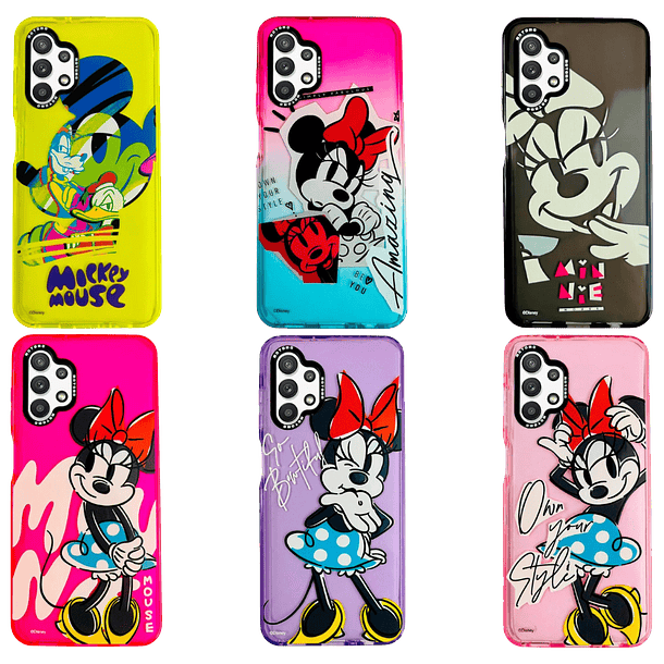 CARCASA DE DISNEY CLEAR IMPACT PARA SAMSUNG A03 CORE 1