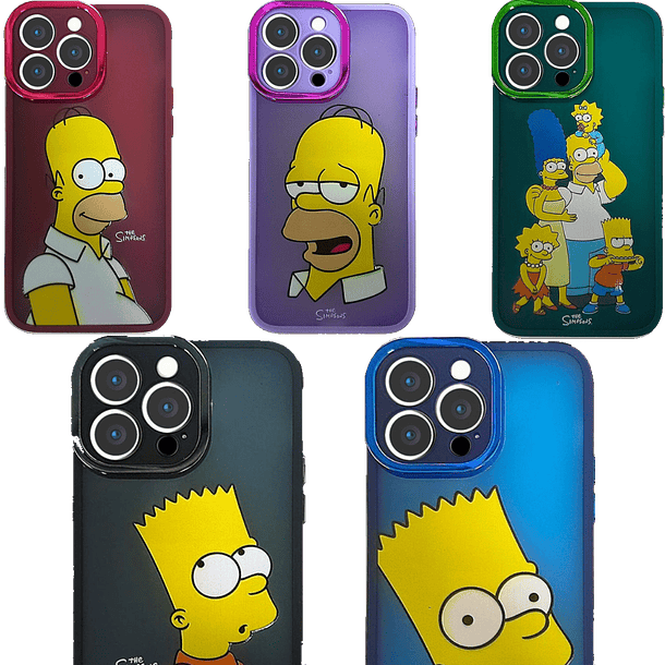 CARCASA THE SIMPSONS BORDE COLORES 2023 PARA SAMSUNG A13 4G 1