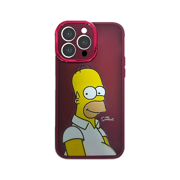 CARCASAS THE SIMPSONS BORDE COLORES 2023 PARA IPHONE 14 4