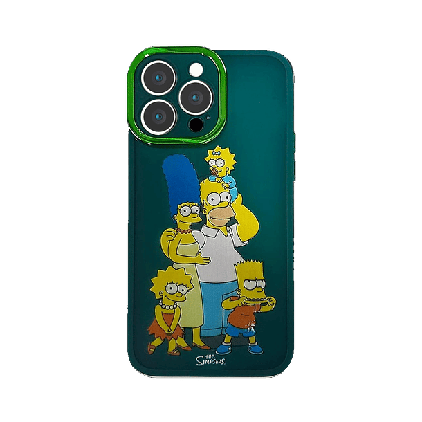 CARCASAS THE SIMPSONS BORDE COLORES 2023 PARA IPHONE 14 PRO 3