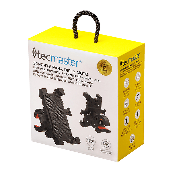 SOPORTE TECMASTER PARA MOTO Y BICICLETA 4