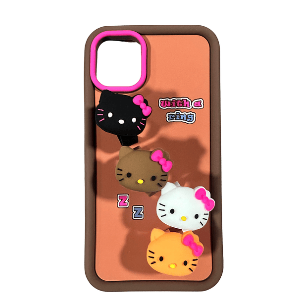 CARCASA HELLO KITTY CON ANILLO PARA IPHONE 11 1