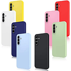 CARCASA PARA SAMSUNG A14 SILICONA COLORES 1