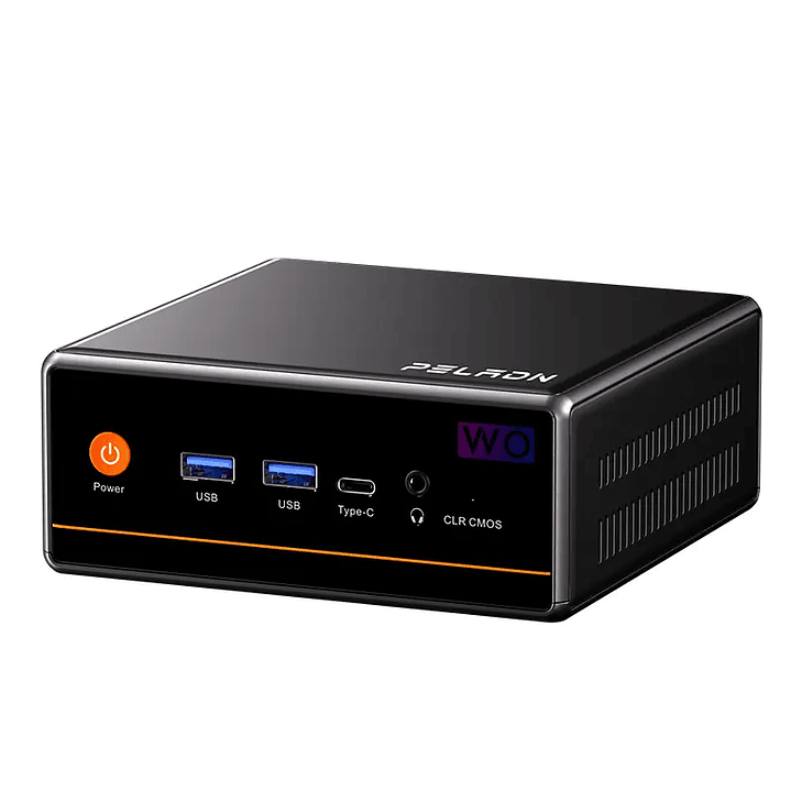 Mini PC Peladn WO4: AMD Ryzen 5 5600H, 16GB, 512GB, NVMe SSD, Win 11 Pro 2