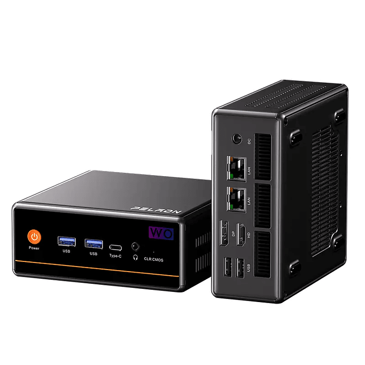 Mini PC Peladn WO4: AMD Ryzen 5 5600H, 16GB, 512GB, NVMe SSD, Win 11 Pro 3