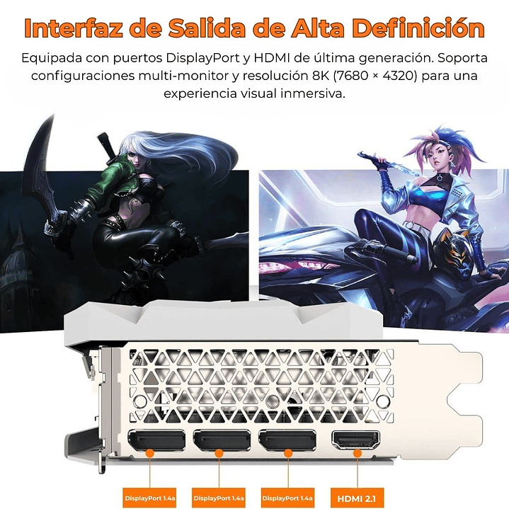 Peladn GeForce RTX 3080 Ti 12GB GDDR6X - Tarjeta de Video Gaming 8K 8