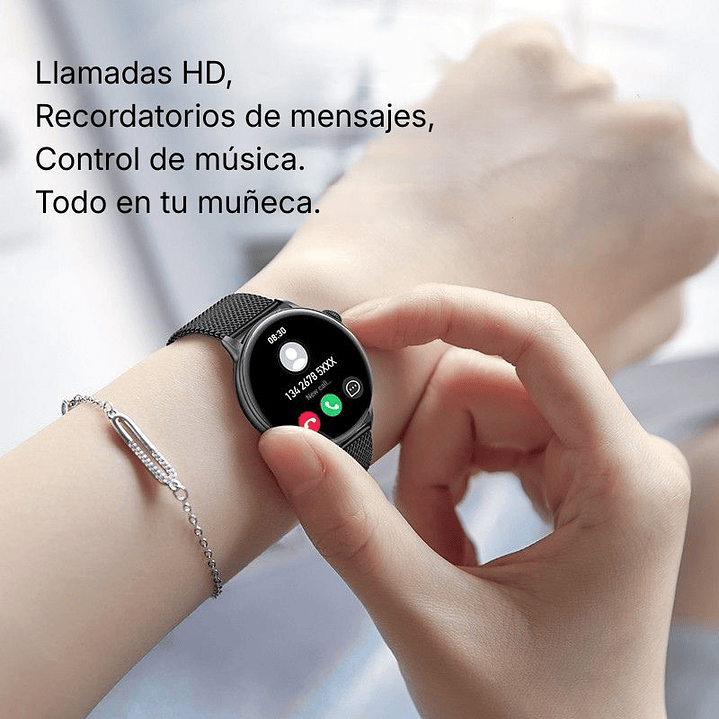 Smartwatch Yesido IO28 -  Reloj Inteligente con Llamadas Bluetooth y Monitor Cardíaco 4