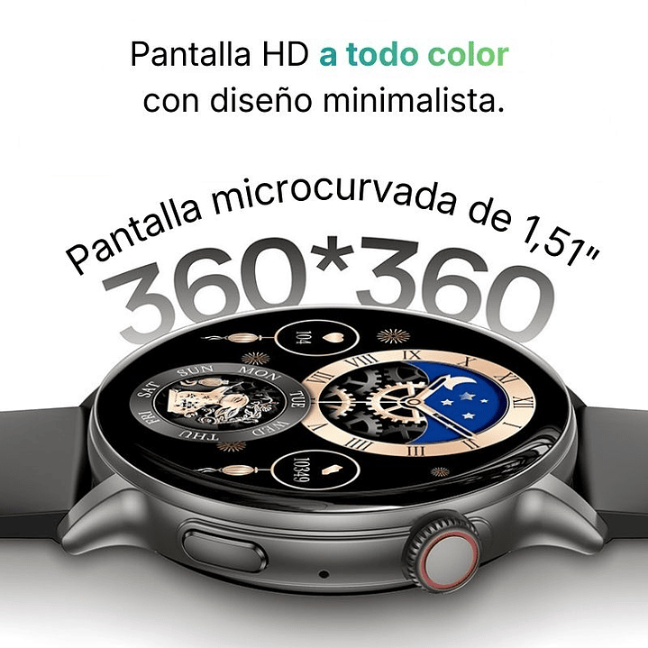 Smartwatch Yesido IO28 -  Reloj Inteligente con Llamadas Bluetooth y Monitor Cardíaco 7