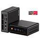 Mini PC Peladn WO4: AMD Ryzen 5 5600H, 16GB, 512GB, NVMe SSD, Win 11 Pro - Miniatura 1