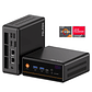 Mini PC Peladn WO4 AMD Ryzen 5 5600H 16GB DDR4 512GB NVMe Windows 11 Pro Wi-Fi 6 Bluetooth 5.2 Dual LAN Triple 4K - Miniatura 1