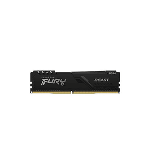 Memoria RAM Kingston FURY Beast 32GB DDR4 3200MT/s Black (KF432C16BB/32GB)