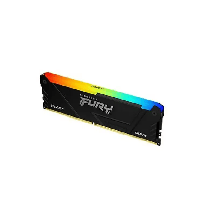 Memoria RAM Kingston FURY Beast RGB DDR4 8GB 3200MT/s DIMM (KF432C16BB2A/8) 2