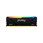 Memoria RAM Kingston FURY Beast RGB DDR4 8GB 3200MT/s DIMM (KF432C16BB2A/8) - Miniatura 1