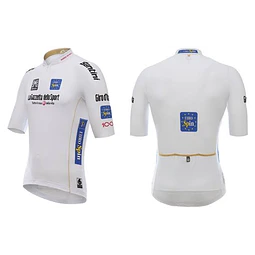 S/S JERSEY INVISBLE ZIP GIRO DE ITALIA 2017 BIANCA