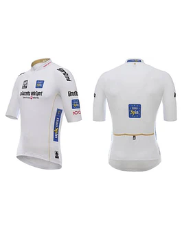 S/S JERSEY INVISBLE ZIP GIRO DE ITALIA 2017 BIANCA