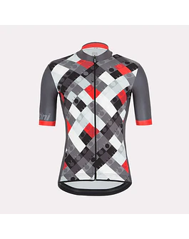 Santini Ironman SS Jersey Men's Short Sleeve Jersey | VIS Design