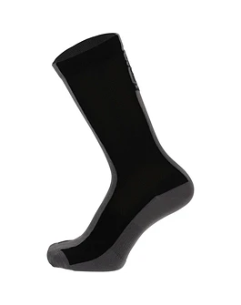 Calcetines altos Q-Skin de Santini (verde Negro) XS -S