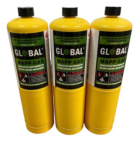 Gas Mapp Pack 3 Unidades Marca Global