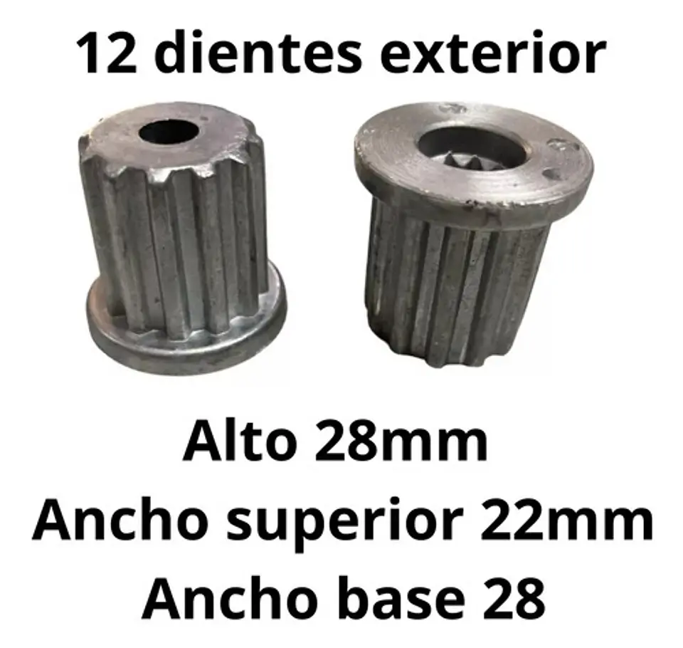 Buje Agitador Lavadora LG Chico 2