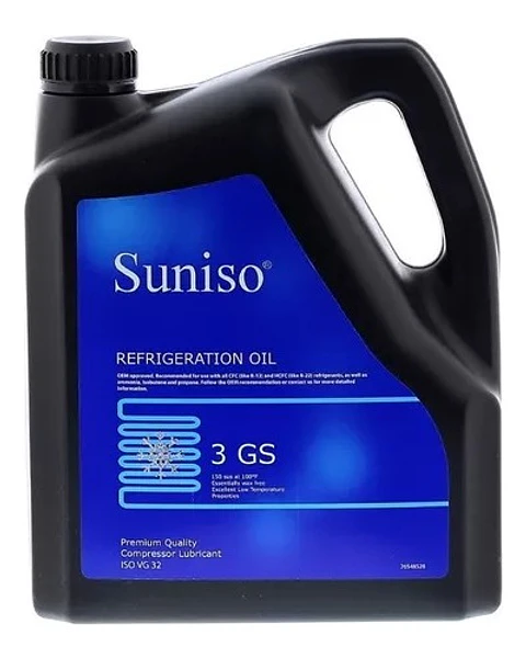 Aceite Mineral 3gs Bidon Suniso Para Refrigeracion