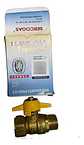 Llave De Paso Gas 1/2 X 1/2 Hi He Certificada Sercogas - Miniatura 2