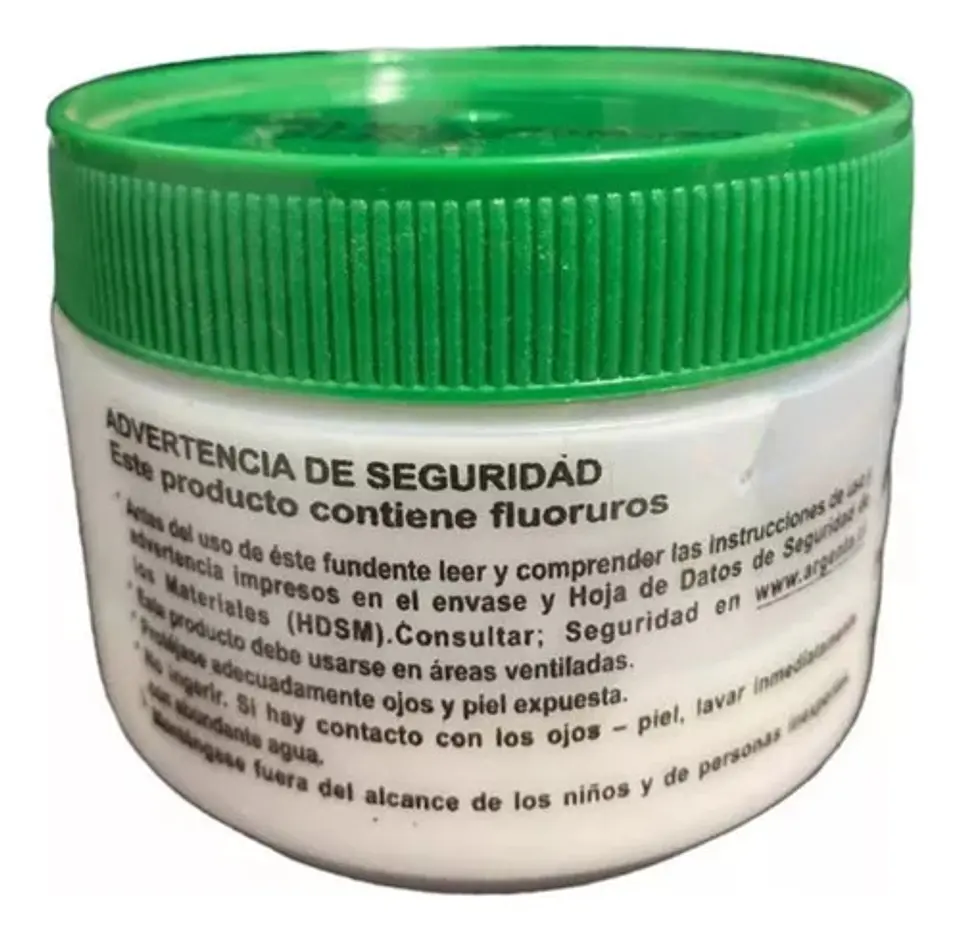 Fundente Para Soldar Plata Argenta 250 Gr 3