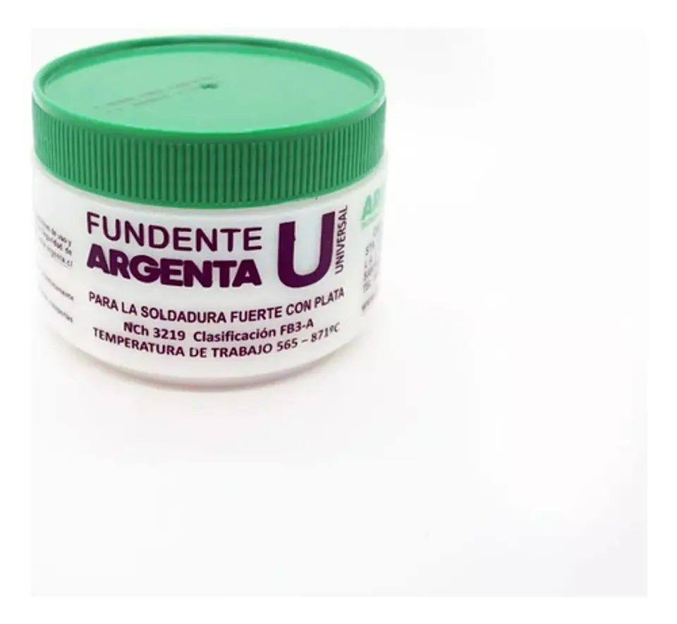 Fundente Para Soldar Plata Argenta 250 Gr 4