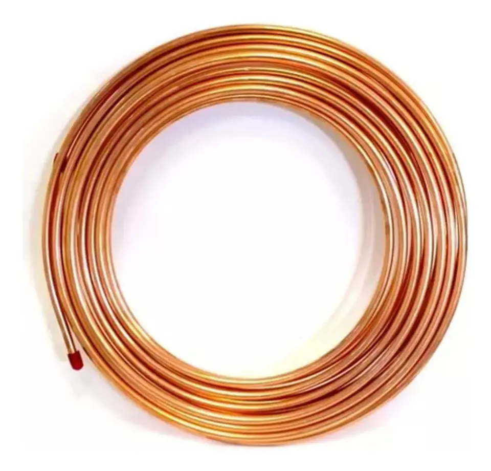 Cañeria O Tuberia De Cobre Recocida Flexible 3/16 15 Mts 6