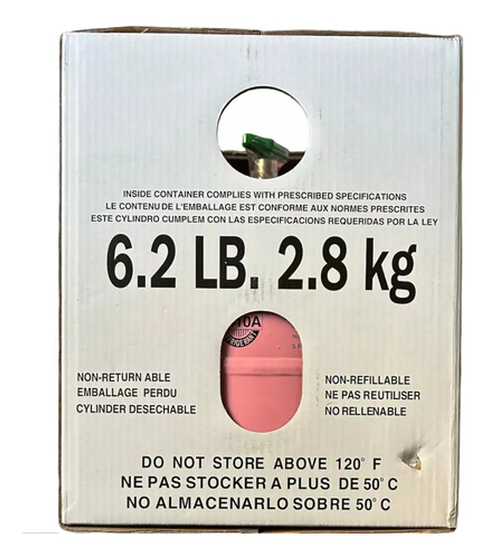 Gas Refrigerante R 410 2.8kilos  6