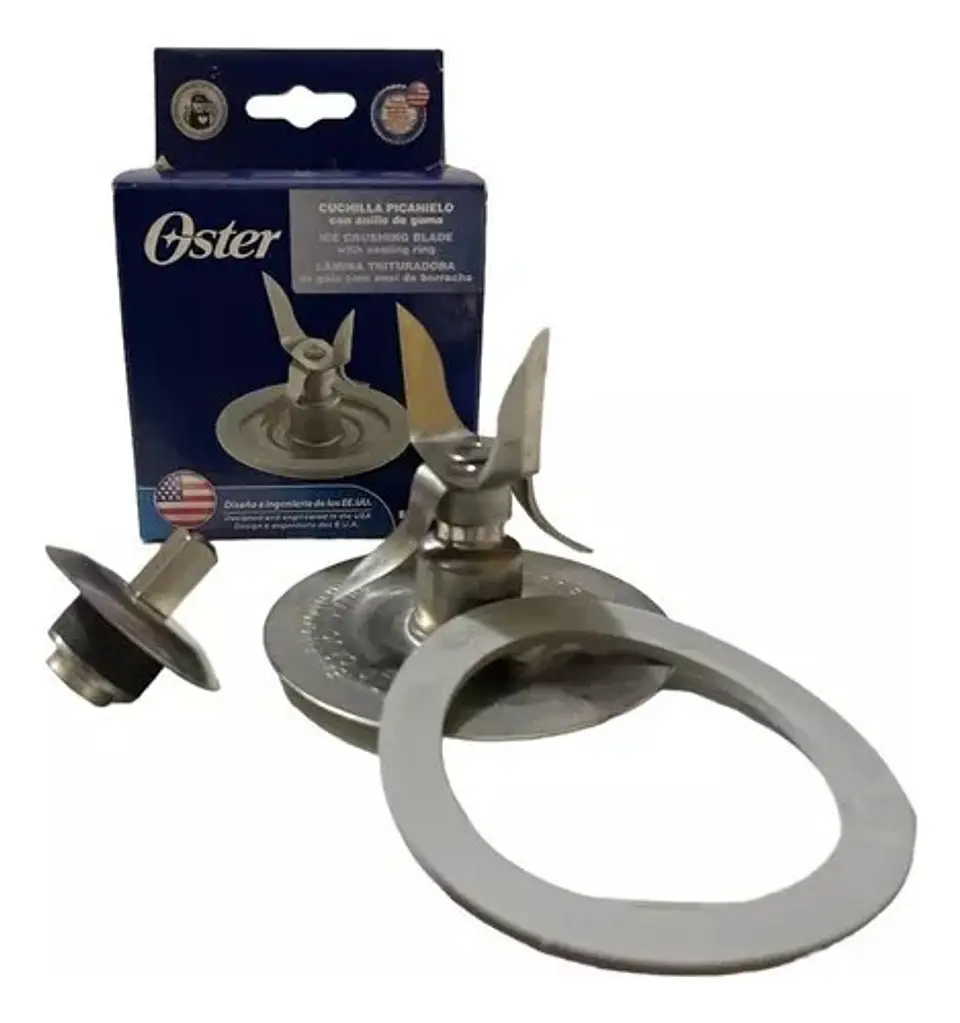 Cuchilla Juguera 4 Aspas Oster Con Goma Y Acople 1