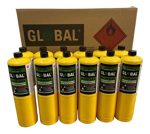 Gas Mapp Pack Caja De 12 Unidades Marca Global