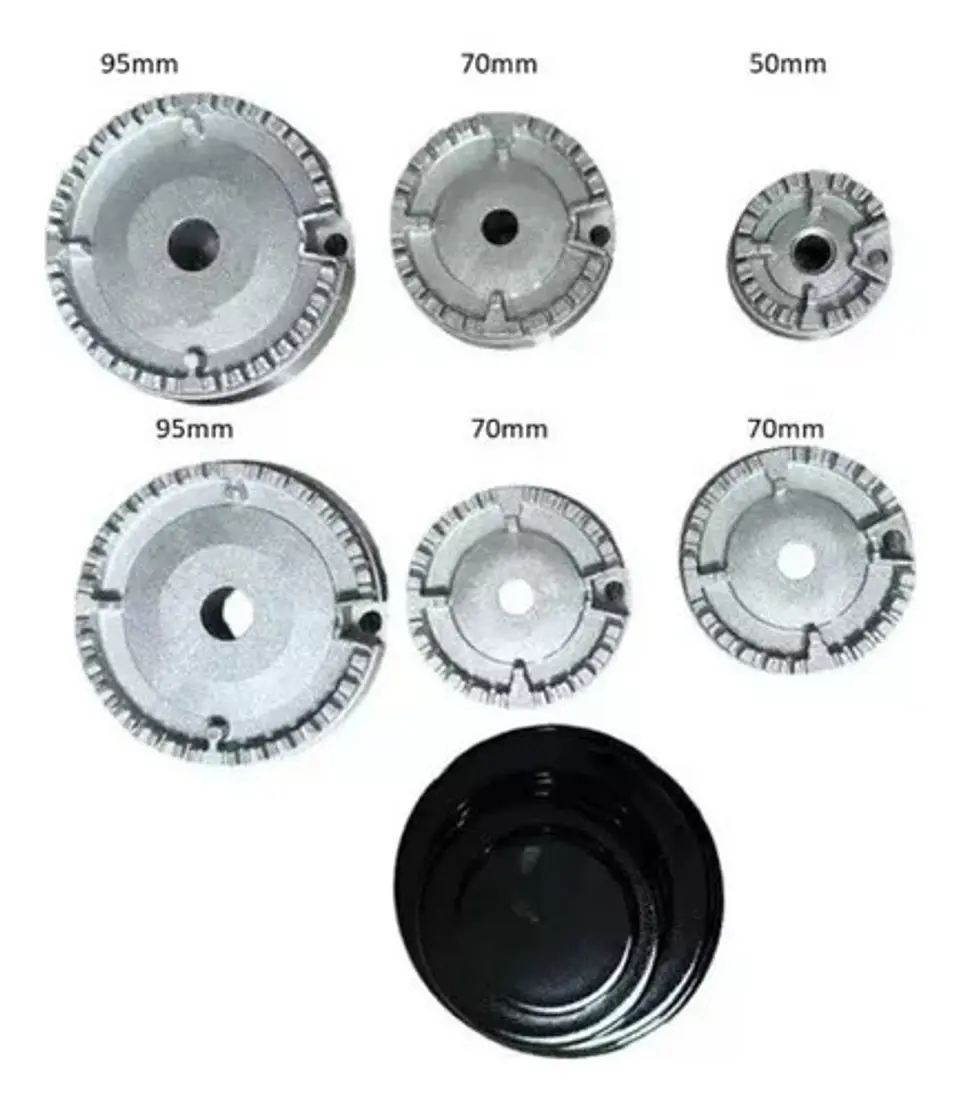 Quemadores De Cocina Fensa, Mademsa 6 Unid (tapa Lisa) 3